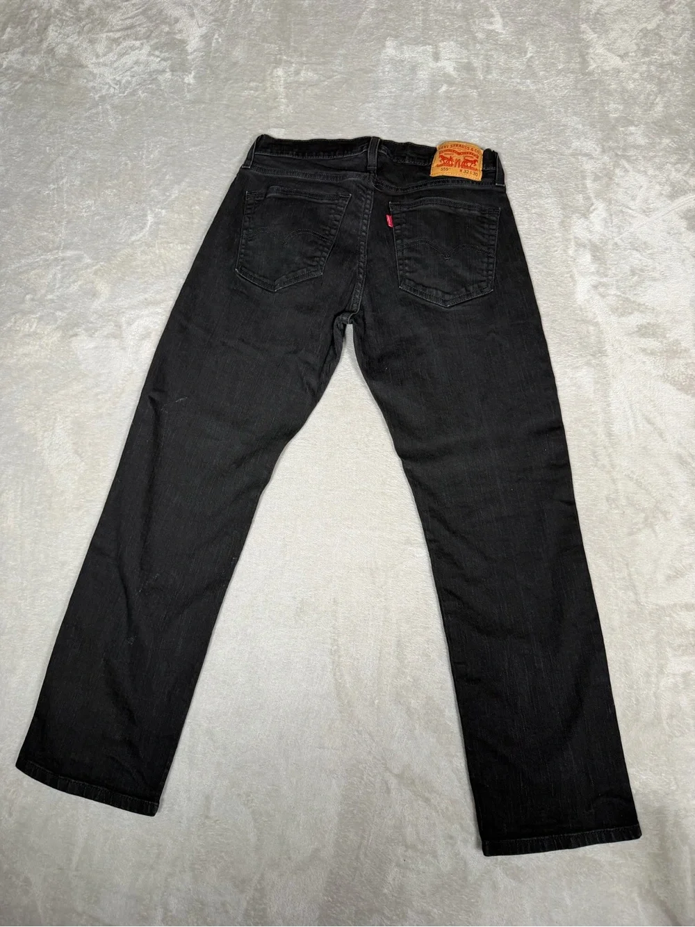 Levi's Black Men's Straight-Leg Jeans